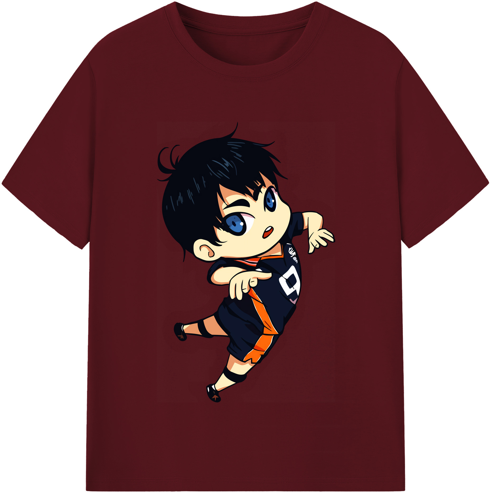 （画像用） ハイキュー!! Haikyu!! 綿100％半袖Tシャツ（フロントプリント）